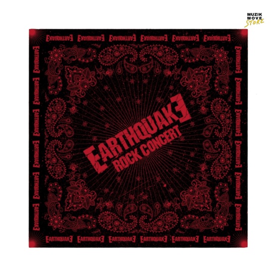Earthquake Bandana  Black