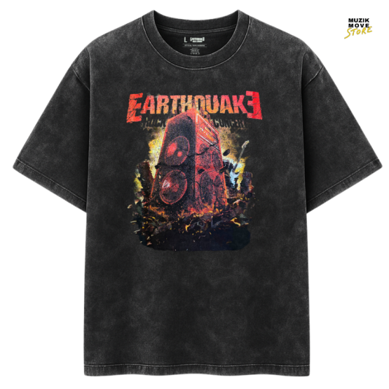 Earthquake Speaker Oversized washed