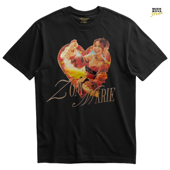 T-Shirt 4QUEENS ZOMMARIE - Black
