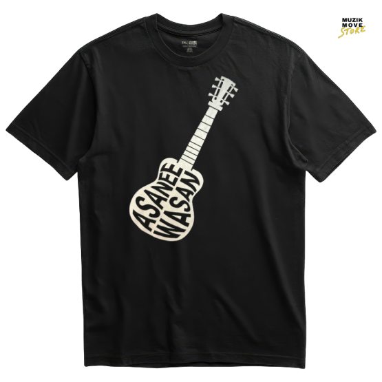T-Shirt Typo A&W Concert 2024 - Black