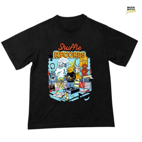 SHUFFLE RECORDS T-SHIRT NEW COLLECTION 2025
